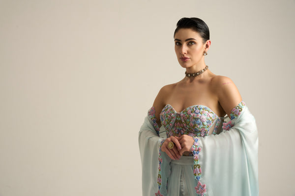 Powder Blue Co-ord Set