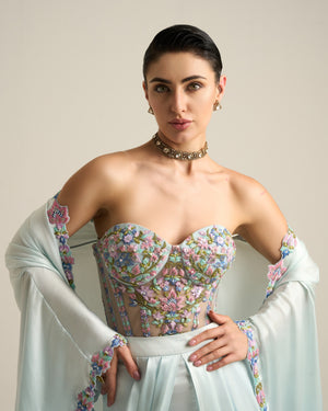 Powder Blue Co-ord Set