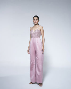 Pink And Silver Jumpsuit