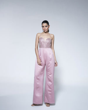 Pink And Silver Jumpsuit